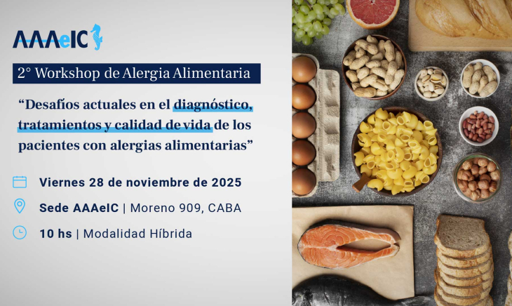 ¡2° Workshop de Alergia Alimentaria!